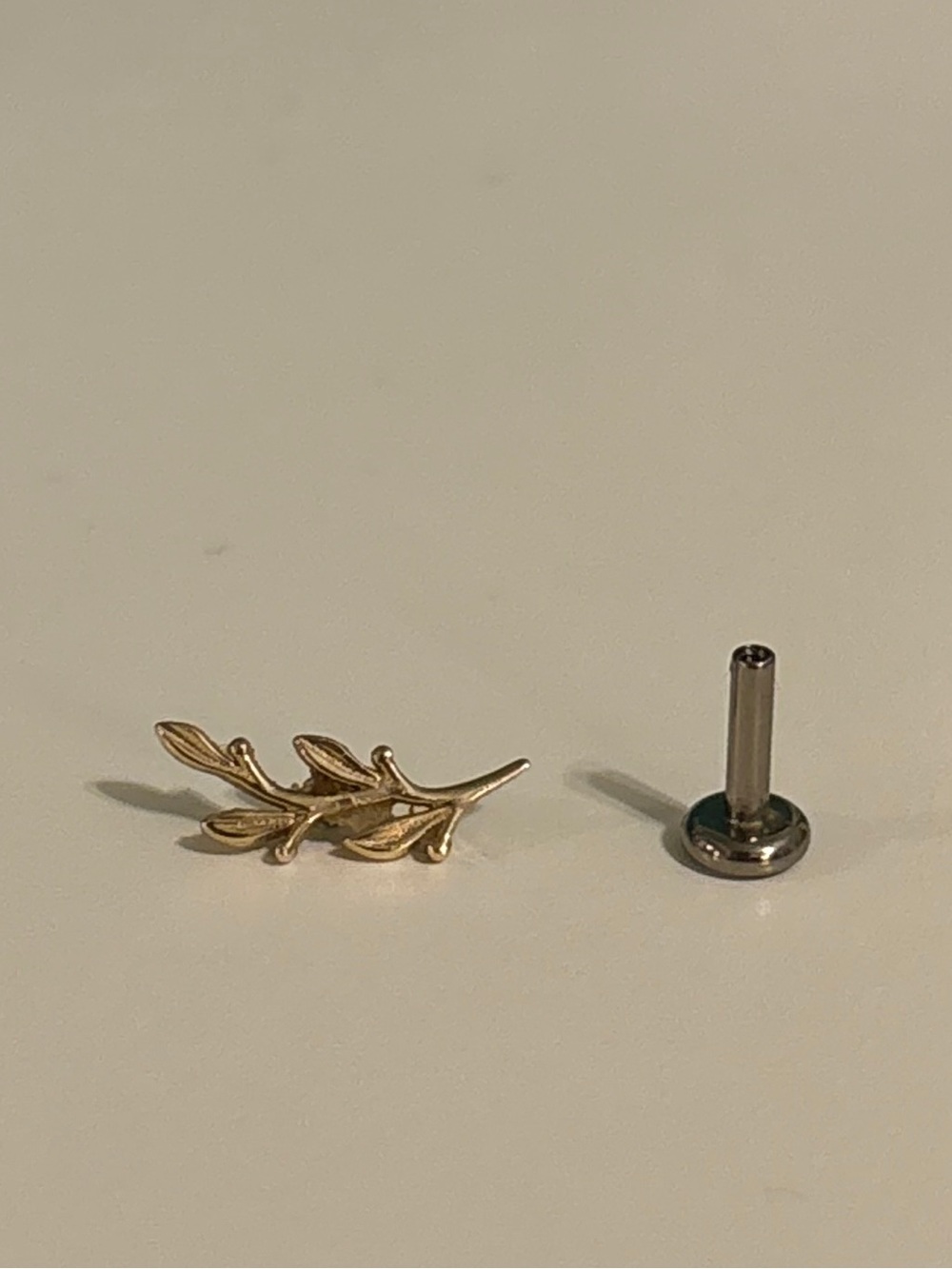 Ivy Noir Piercing and Jewelry – 14k Yellow Gold "Amity Branch"